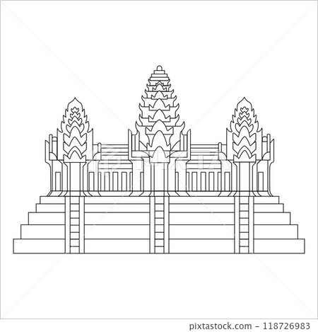 Cambodia element flag illustration vector design Cambodia element flag illustration vector design 118726983