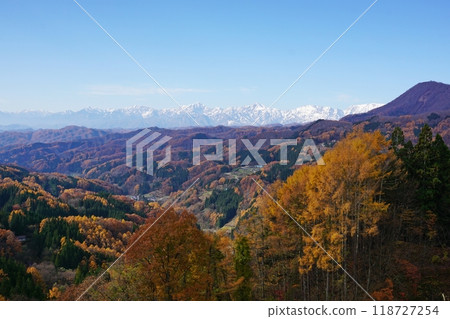 從Kinari的Obotoge看到的秋葉高峰 118727254