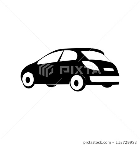 Car illustration icon Car illustration icon 118729958