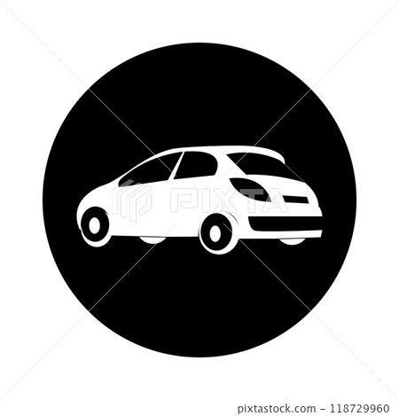 Car illustration icon Car illustration icon 118729960