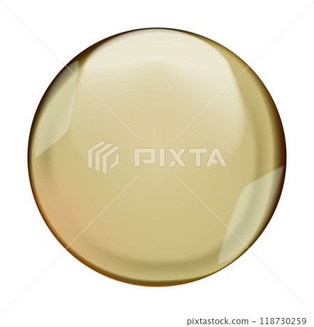 Brown translucent light sphere with glares and transparency Brown translucent light sphere with glares and transparency 118730259