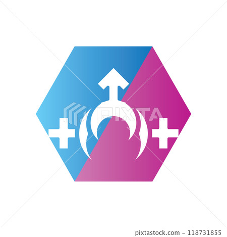 gender illustration logo. 118731855