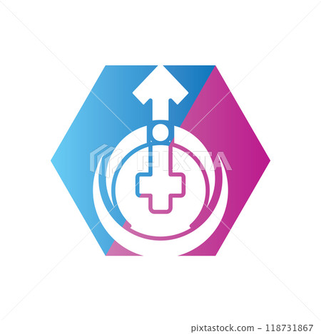 gender illustration logo. gender illustration logo. 118731867