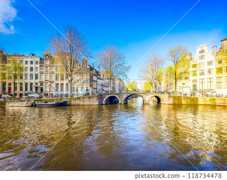 Houses of Amstardam, Netherlands 118734478