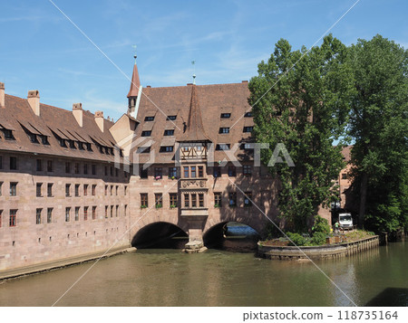 Holy Spirit Hospital in Nuernberg Holy Spirit Hospital in Nuernberg 118735164