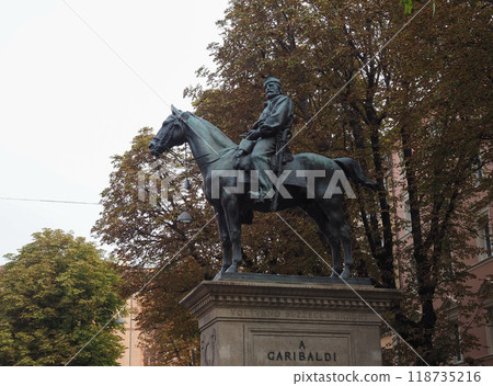 Garibaldi monument in Bologna Garibaldi monument in Bologna 118735216