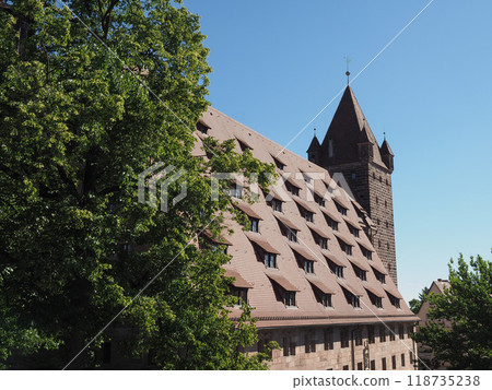 Nuernberger Burg castle in Nuernberg 118735238
