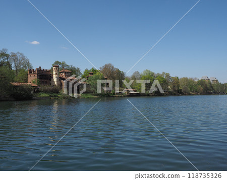 Medieval Castle in Turin 118735326