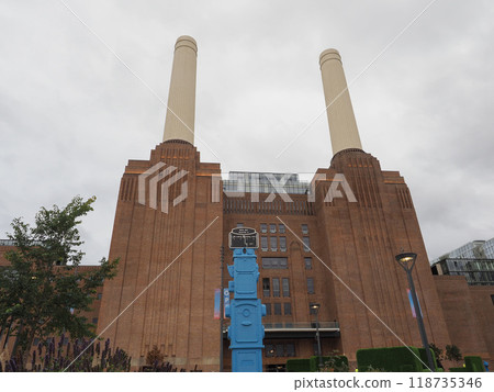 Battersea Power Station in London 118735346