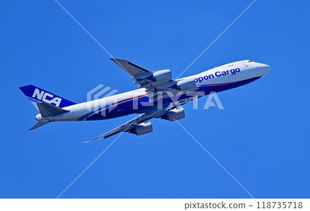 NCA B747-8F Cargo takeoff climb 118735718
