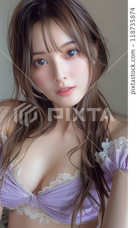 成熟可愛的氣息的可愛女人 118735874