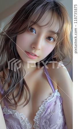 成熟可愛的氣息的可愛女人 118735875