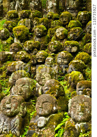 Otagi Nenbutsuji Temple in Arashiyama, Kyoto, Japan Otagi Nenbutsuji Temple in Arashiyama, Kyoto, Japan 118735927