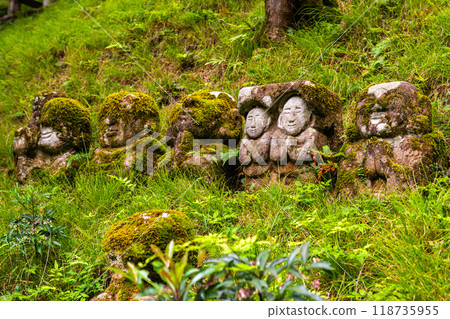 Otagi Nenbutsuji Temple in Arashiyama, Kyoto, Japan 118735955