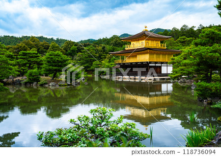 Kinkakuji temple, also called Golden Pavilion in Kyoto, Japan Kinkakuji temple, also called Golden Pavilion in Kyoto, Japan 118736094