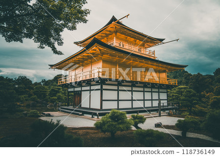 Kinkakuji temple, also called Golden Pavilion in Kyoto, Japan Kinkakuji temple, also called Golden Pavilion in Kyoto, Japan 118736149