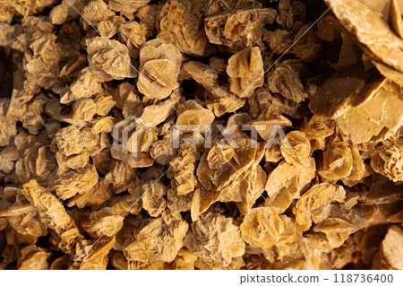 A desert rose, an intricate rose-like formation of crystal clusters 118736400