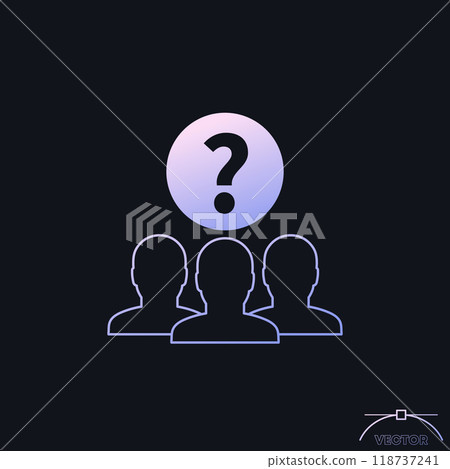 briefing, instruction for a team icon, vector briefing, instruction for a team icon, vector 118737241