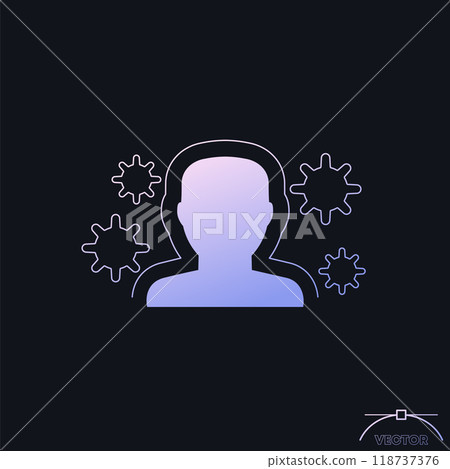 immune system or immunity vector icon 118737376