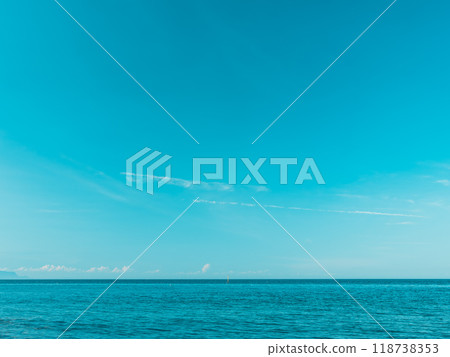 夏日海灘底片風格 118738353