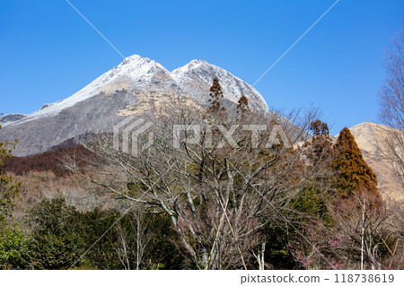 Yufu-dake in winter Yufu-dake in winter 118738619