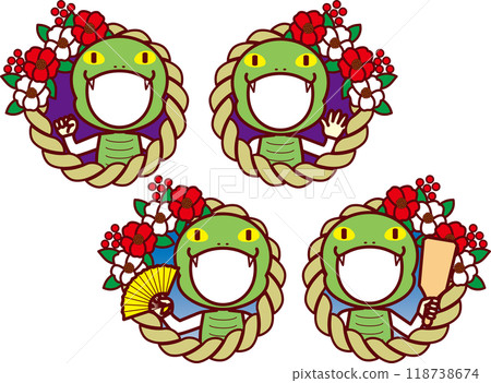 Shimenawa，蛇角色扮演，空洞的臉 118738674