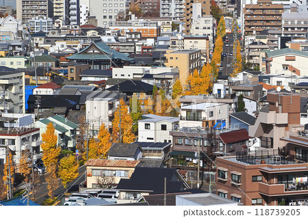 Nagoya City Chikusa Ward cityscape 118739205