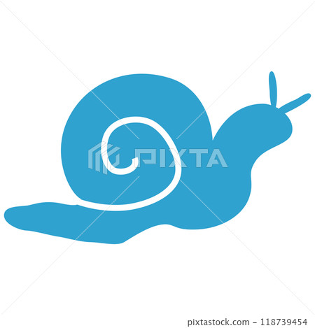 Illustration of a simple snail 118739454