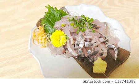 烤竹莢魚的 118741392