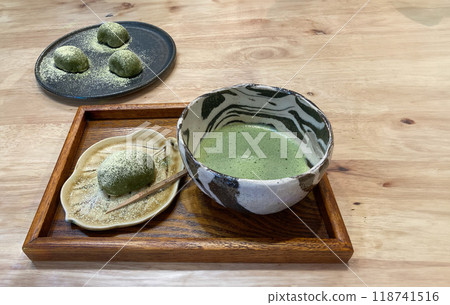 品嚐抹茶手工抹茶麻糬 118741516