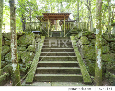 Kito Yamato Shrine surrounded by trees Kito Yamato Shrine surrounded by trees 118742131