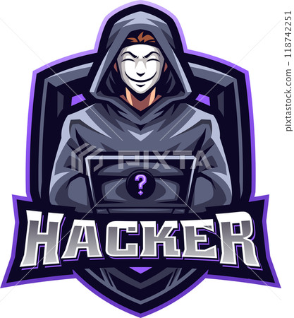 Hacker esport mascot 118742251