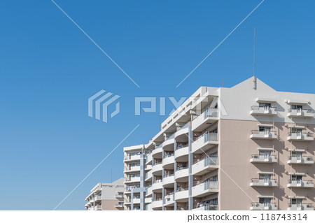 Mansion in the blue sky 118743314