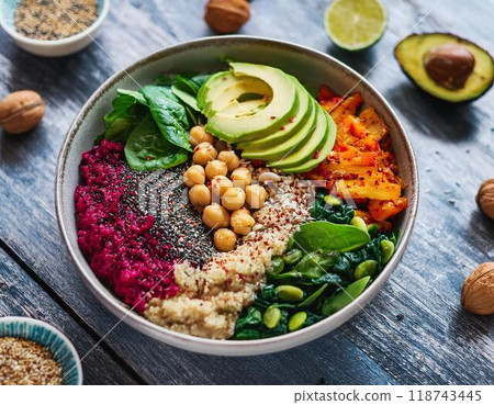 Vegan Power Bowl 118743445