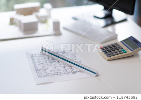 Construction management/architect/desk work Construction management/architect/desk work 118743682