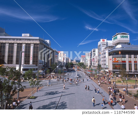 OPA-FX0730~FX0733 "World Heritage Site" "National Treasure" Himeji Castle and Otemae Street (JR Himeji Station, Piole Himeji OPA-FX0730~FX0733 "World Heritage Site" "National Treasure" Himeji Castle and Otemae Street (JR Himeji Station, Piole Himeji 118744590