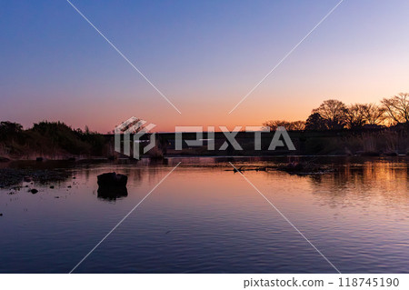 Hongo, Kakegawa City, Shizuoka Prefecture Tenryu Hamanako Railway and scenery along the line 118745190