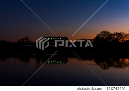 靜岡縣掛川市本鄉天龍濱名湖鐵道及沿線風景 118745201