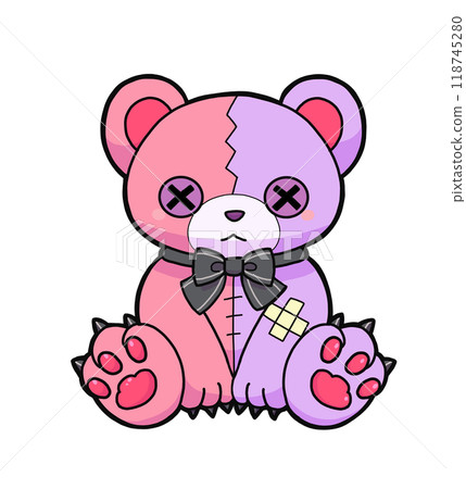 Plush pink bear Plush pink bear 118745280