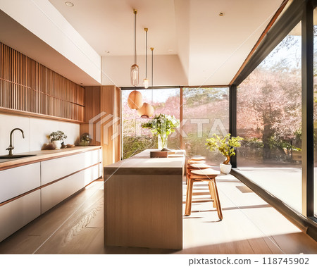 新建房屋形象材：現代廚房 118745902