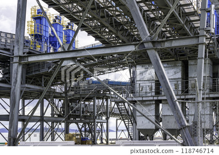 Tamashima Harbor Island Zennoh Silo Loading Conveyor Kurashiki City, Okayama Prefecture 118746714