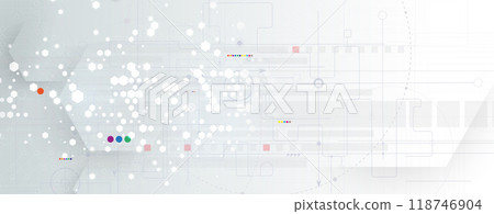 Abstract pathways of data driving the evolution of tomorrow's internet business 118746904