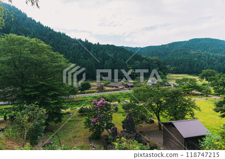 Fukui Ichijodani Asakura Clan Ruins, restored townscape Fukui Ichijodani Asakura Clan Ruins, restored townscape 118747215