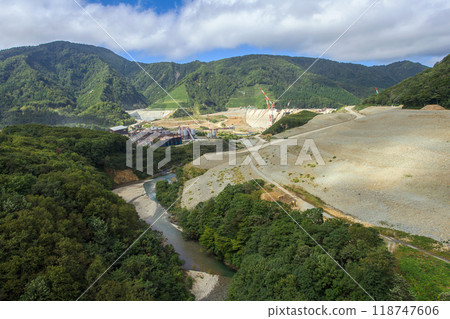 2024 年 9 月 秋田郡夢仙院大橋大壩施工現場 2024 年 9 月 秋田郡夢仙院大橋大壩施工現場 118747606