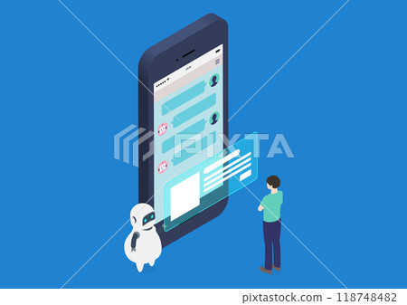 Chatbot advertising using artificial intelligence (AI) 118748482