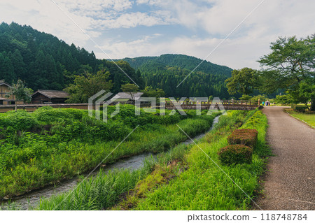 福井一乘谷朝倉氏遺址風景 118748784