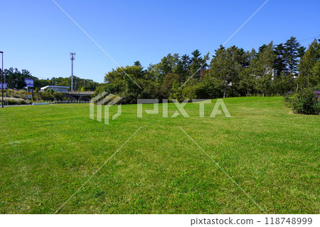 Green space in Nopporo parking area (down Hokkaido Expressway) Green space in Nopporo parking area (down Hokkaido Expressway) 118748999