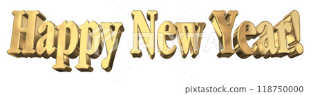 3DCG人物「新年快樂/新年快樂」金、金 118750000