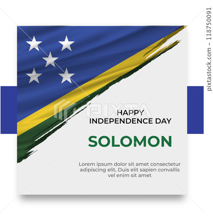 social media post templates with the theme of world countries' independence day 118750091