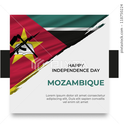 social media post templates with the theme of world countries' independence day 118750224